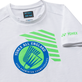 Yonex All England YOB26014EX Souvenir T-Shirt Junior - White Clothing Yonex