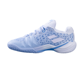 Babolat Shadow 4 Badminton Shoe Women - Snow/Blue Snow Blue Badminton Shoes Babolat