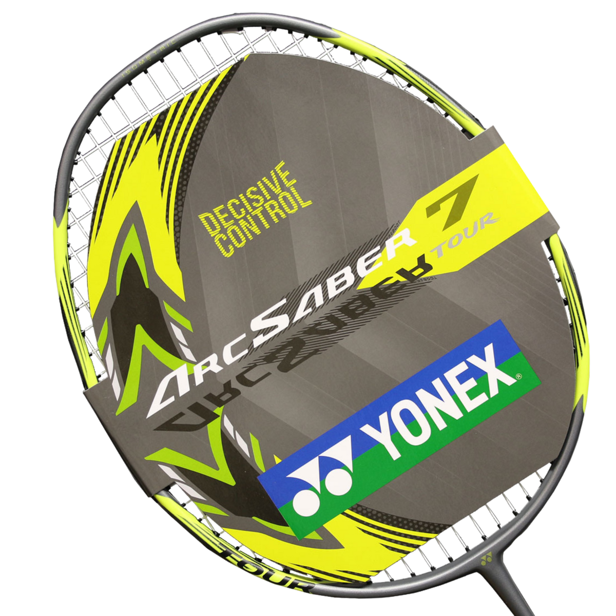 ラケット YONEX ARCSABER 7 Tour 4UG5 Yonex Arcsaber 7 Tour Gray Yellow - 4U-G5 badminton racket