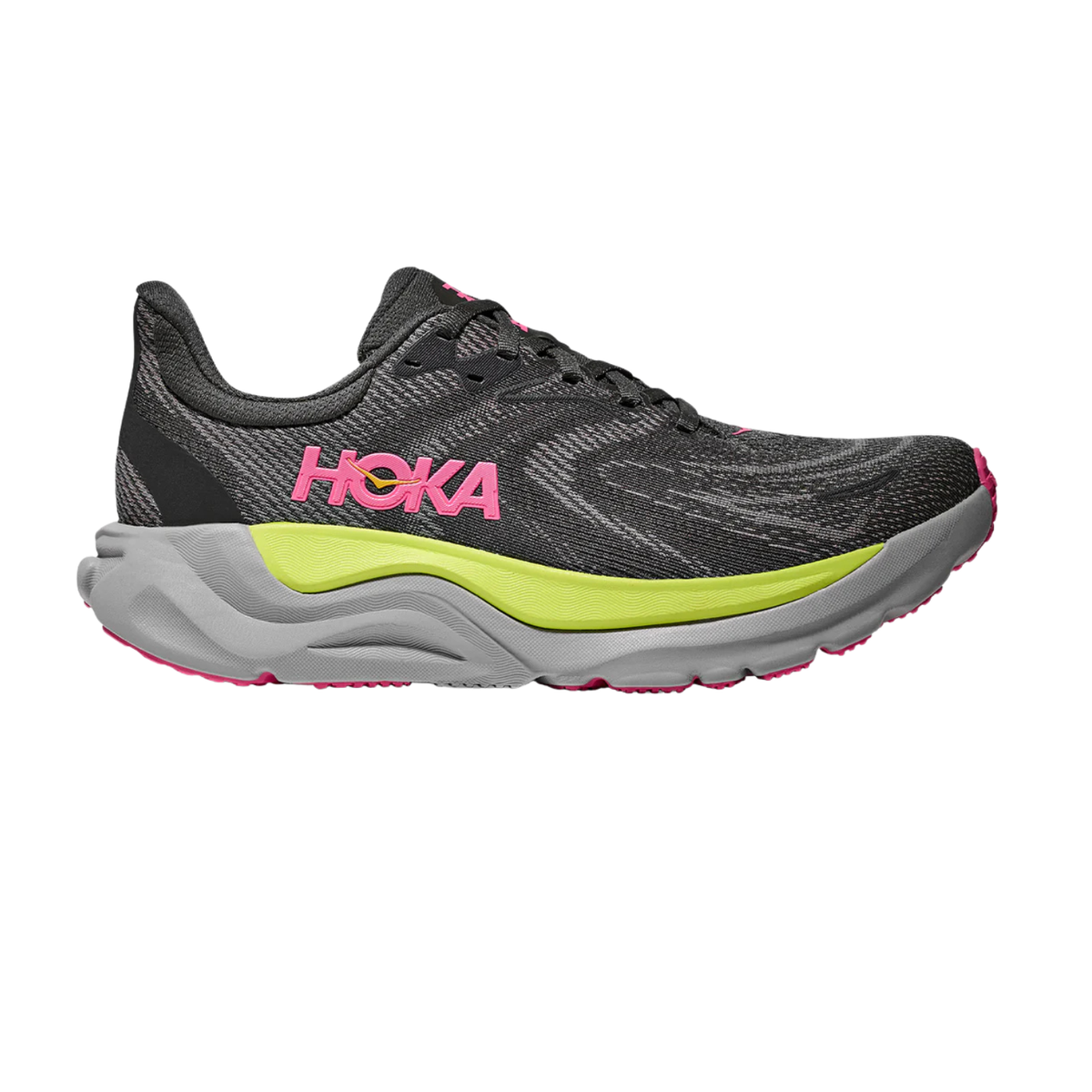 Hoka Arahi 8 Running Shoe Women - Charcoal Grey/Grey Skies Charcoal Grey Grey Skies Running Shoes Hoka
