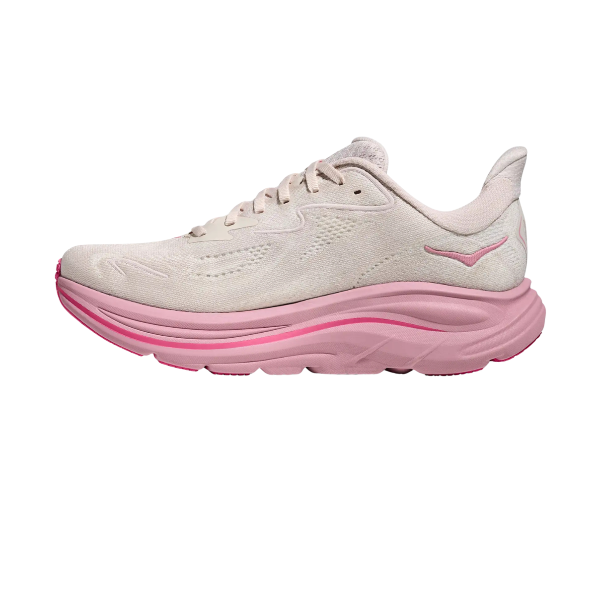 Hoka Clifton 10 Running Shoe Women - Rose Cream/ Dried Rose Running Shoes Hoka