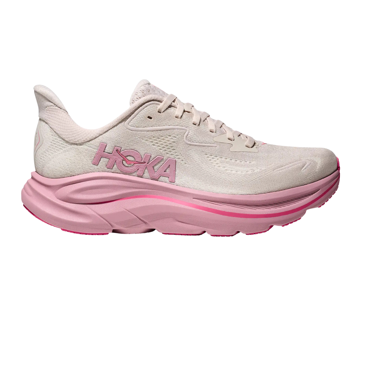 Hoka Clifton 10 Running Shoe Women - Rose Cream/ Dried Rose Running Shoes Hoka
