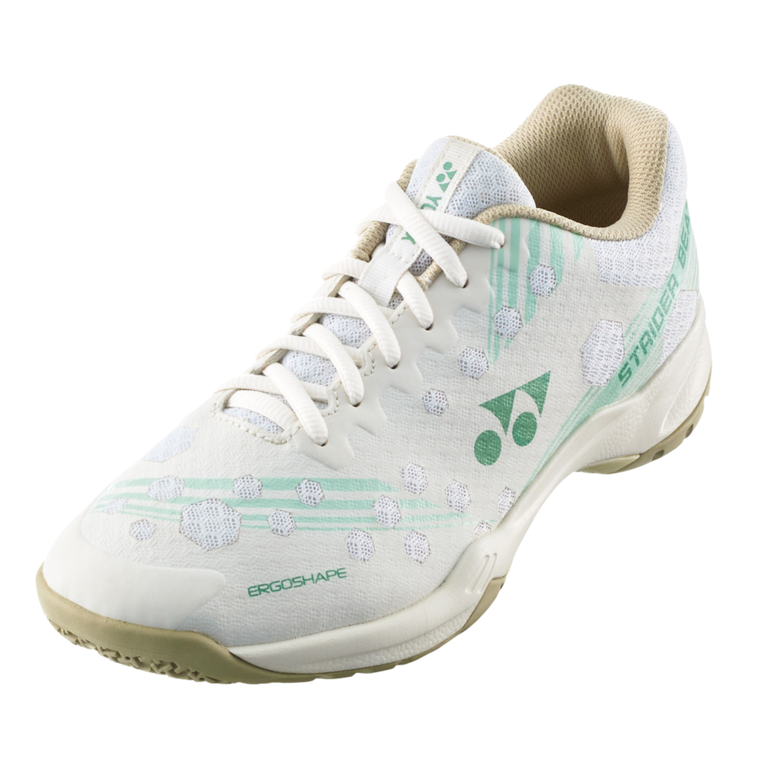 Yonex SHBSB1EX PC Strider Beat Badminton Shoe Men - Natural Badminton Shoes Yonex