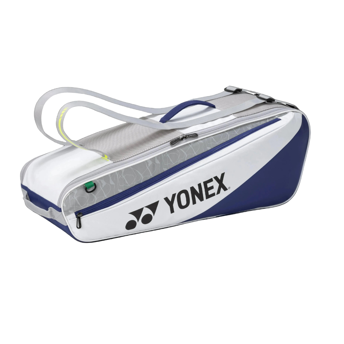 Yonex BA52526EX Club 6 Racket Bag - White/Blue White Blue 6 Rackets Luggage Yonex