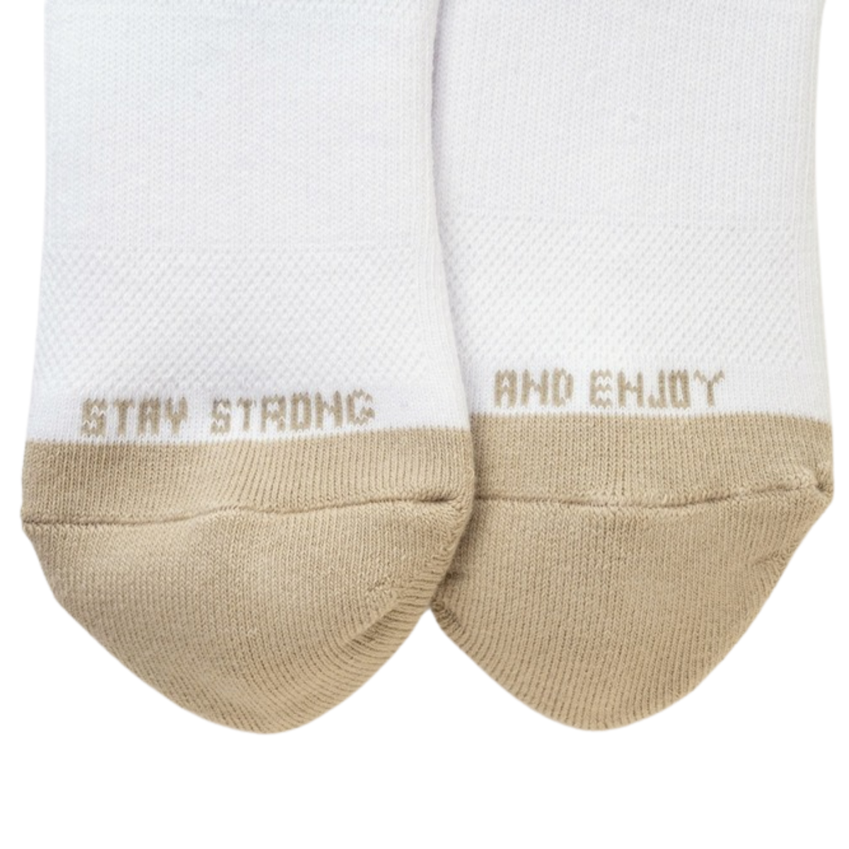 Yonex 19257YX LCW Sport Crew Socks Unisex - Khaki Beige Clothing Yonex