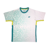 Yonex YTJ 11 Batik Fade 2 T-Shirt Junior - White White Clothing Yonex