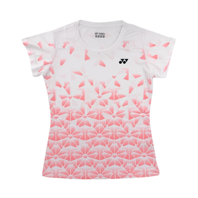 Yonex YTL 13 Sakura Womens T-Shirt White Clothing Yonex