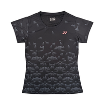 Yonex YTL 13 Sakura Womens T-Shirt Black Black Clothing Yonex
