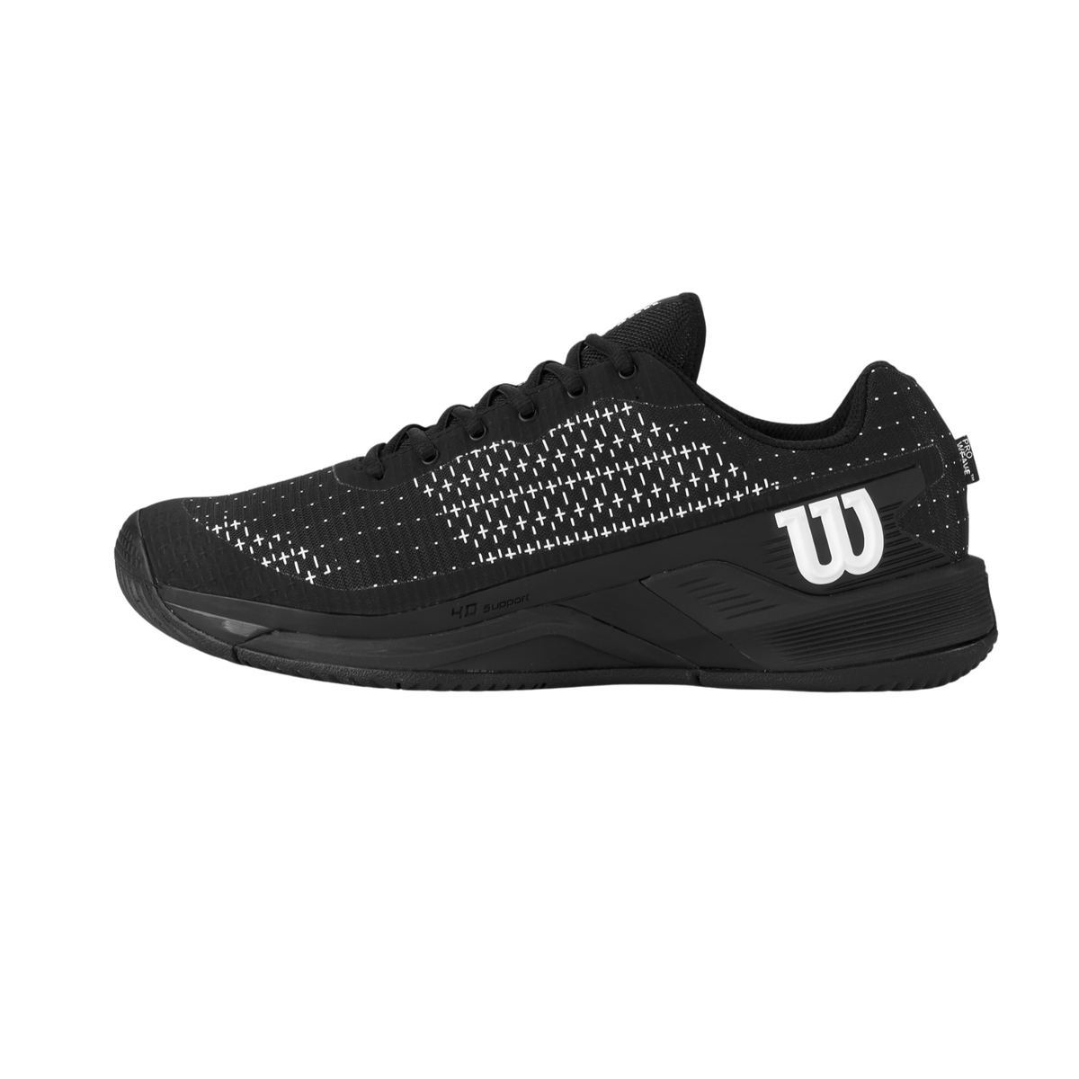 Wilson Rush Pro Extra Duty Tennis Shoes Men - Black Black Footwear Wilson