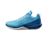 Wilson Rush Pro Lite Tennis Shoes Women, Blue, front view