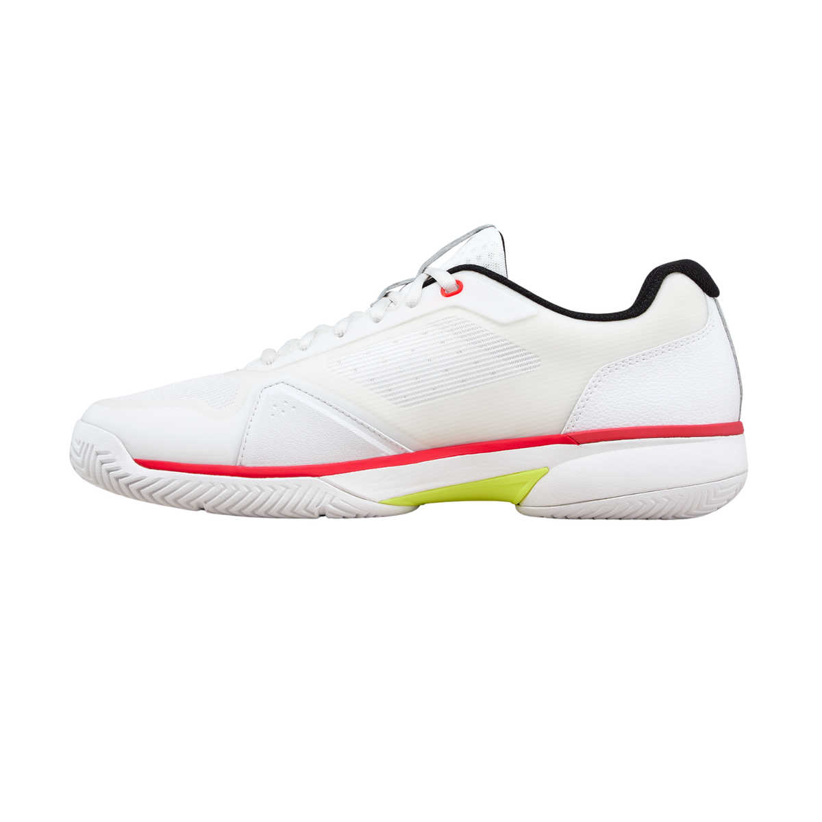 Wilson Rush Lite 5 Tennis Shoe Men - White/Red Tennis Shoes Wilson