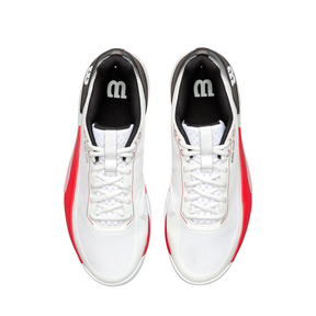 Wilson Rush Tour 5 Tennis Shoe Men - White/Red Tennis Shoes Wilson