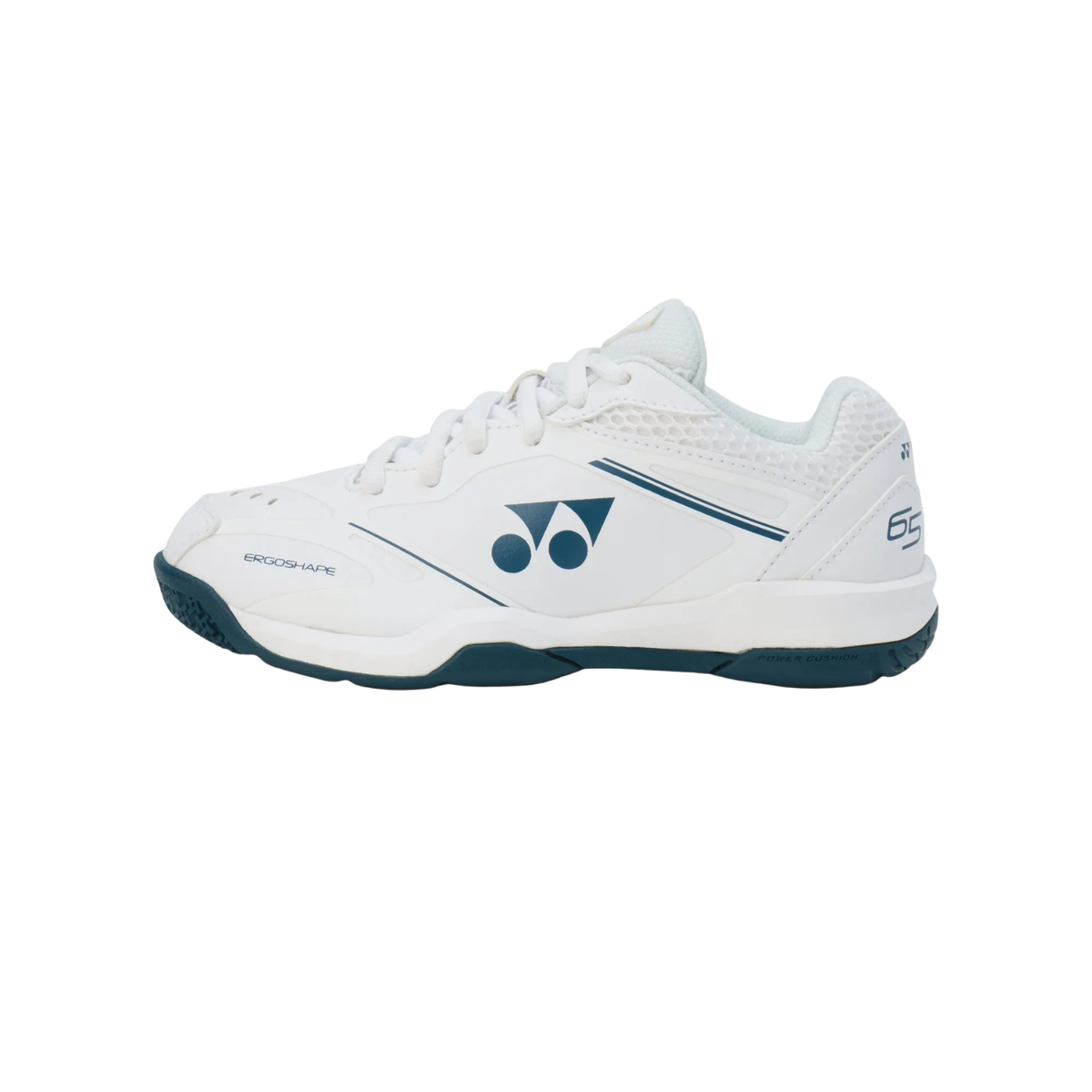 Yonex Power Cushion 65JR Badminton Shoes Junior - White - SHB65JR White Badminton Shoes Yonex