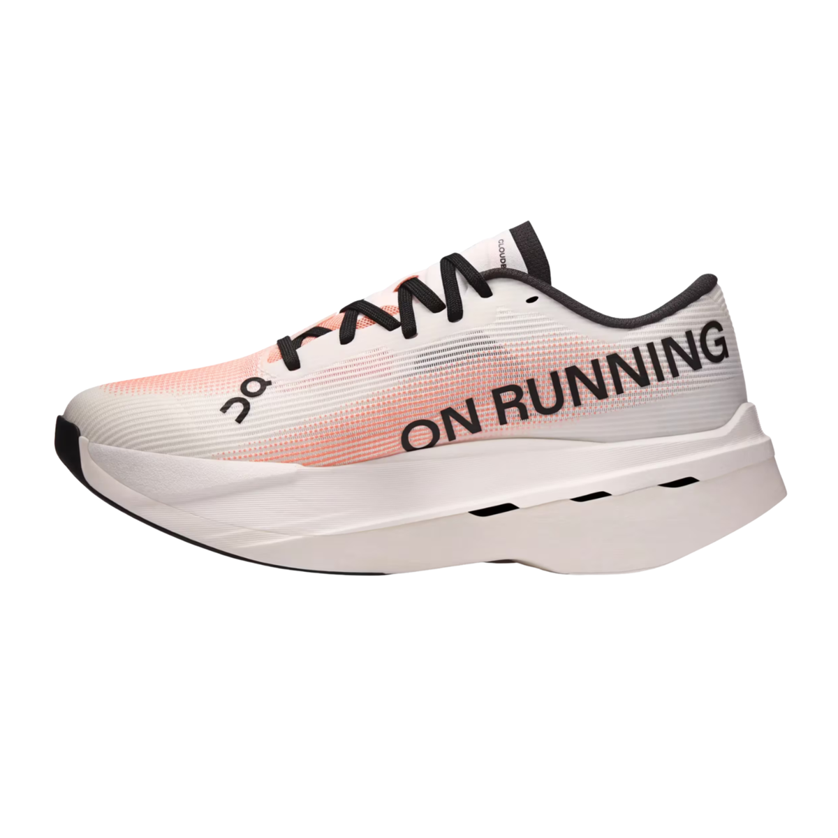 On Running Cloudboom Volt Running Shoe Women - Ivory/Sunstone by On Running