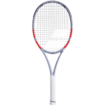 Babolat Pure Strike Team Gen4 Tennis Racket - Grey Grey Fluo Strike Tennis Rackets Babolat