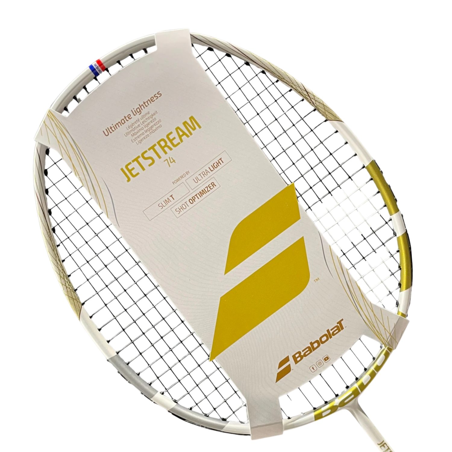 Babolat Jetstream 74 Strung Badminton Racket Badminton Rackets Babolat