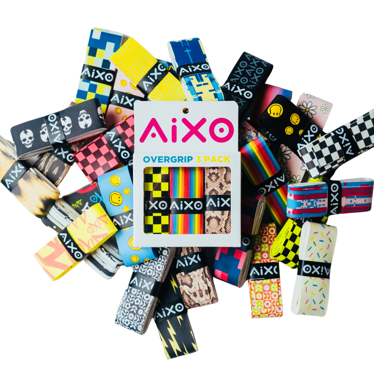 Aixo Tag Dry Overgrip Bright Overgrips Aixo
