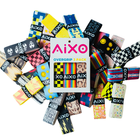 Aixo Leopardskin Tacky Overgrip Overgrips Aixo