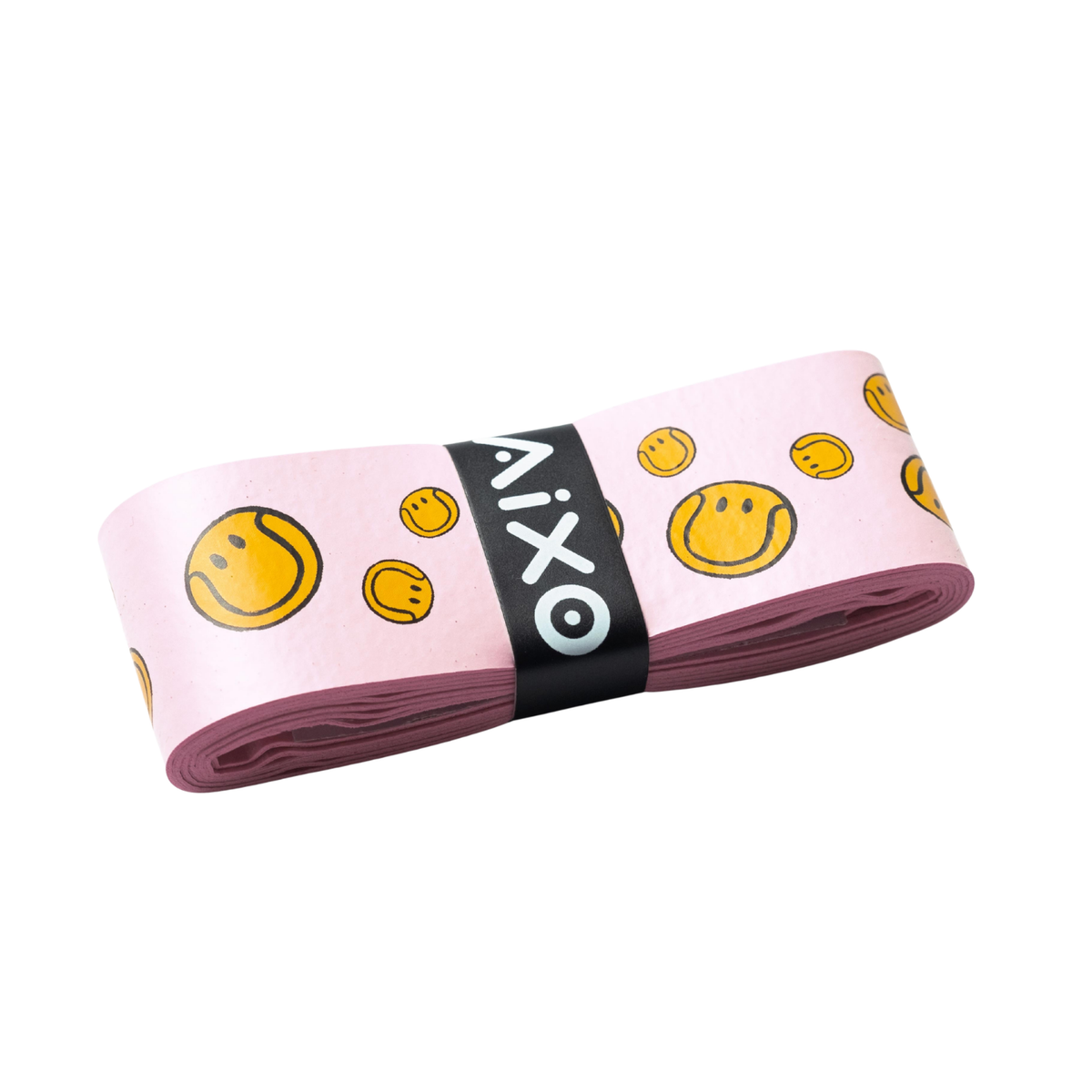 Aixo Smiley Ball Dry Overgrip Pink Overgrips Aixo