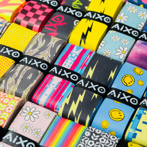 Aixo Checker Dry Overgrip Monochrome Overgrips Aixo