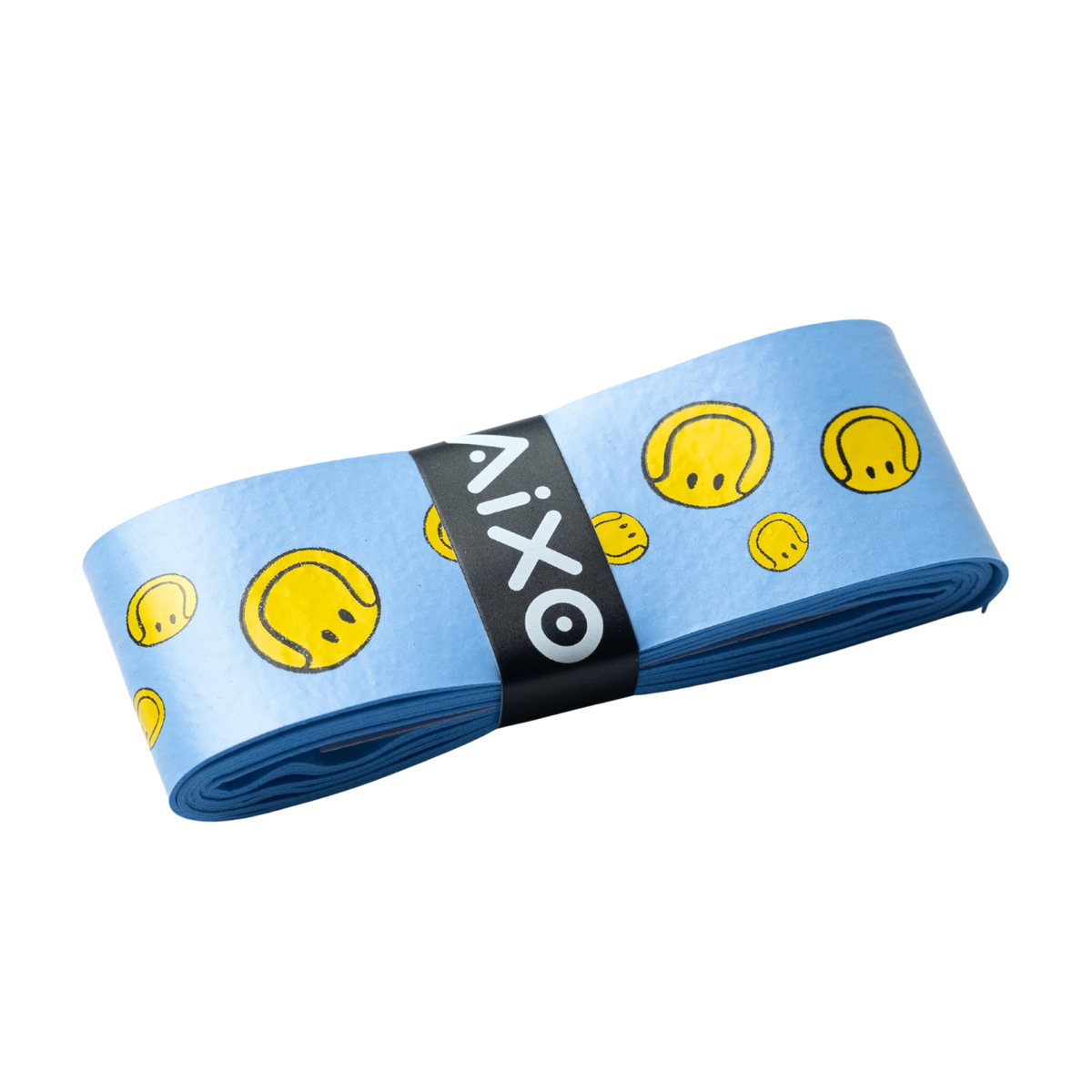 Aixo Smiley Ball Dry Overgrip Blue Overgrips Aixo