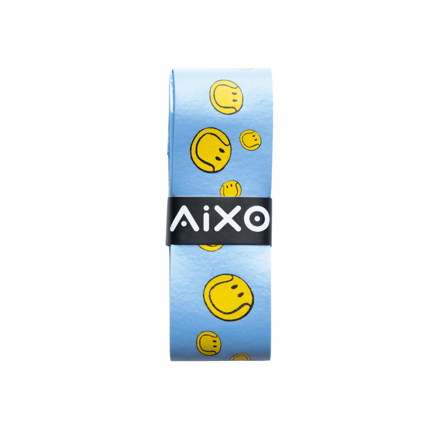 Aixo Smiley Ball Dry Overgrip Black Overgrips Aixo