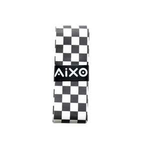 Aixo Checker Dry Overgrip Black & Yellow Overgrips Aixo