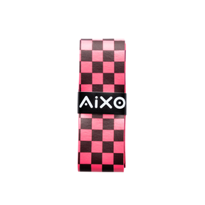 Aixo Checker Dry Overgrip Black & Yellow Overgrips Aixo