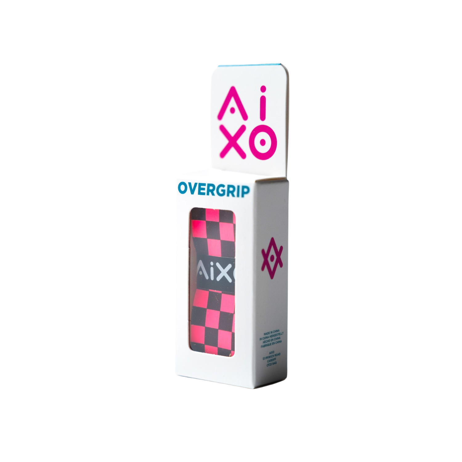 Aixo Checker Dry Overgrip Black & Yellow Overgrips Aixo