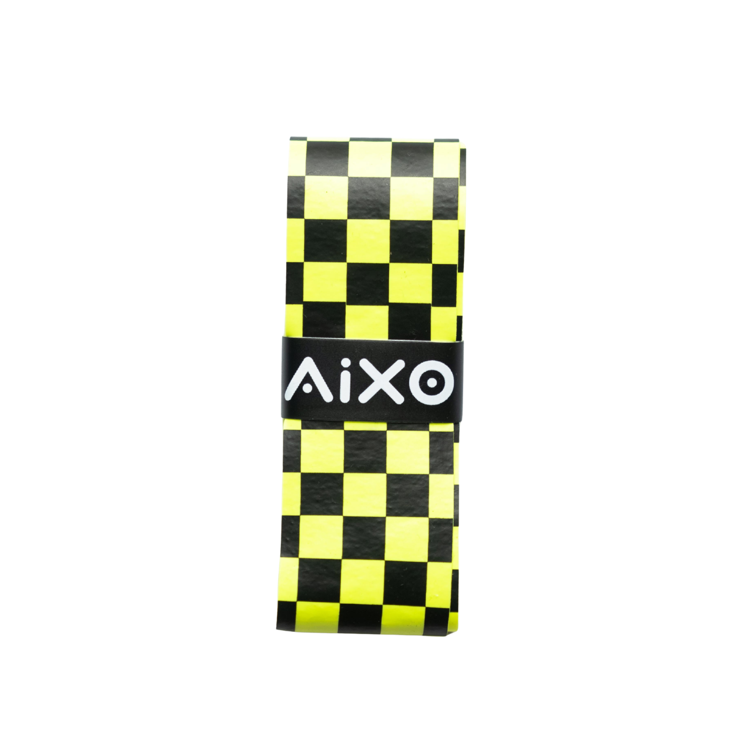 Aixo Checker Dry Overgrip Black & Yellow Overgrips Aixo