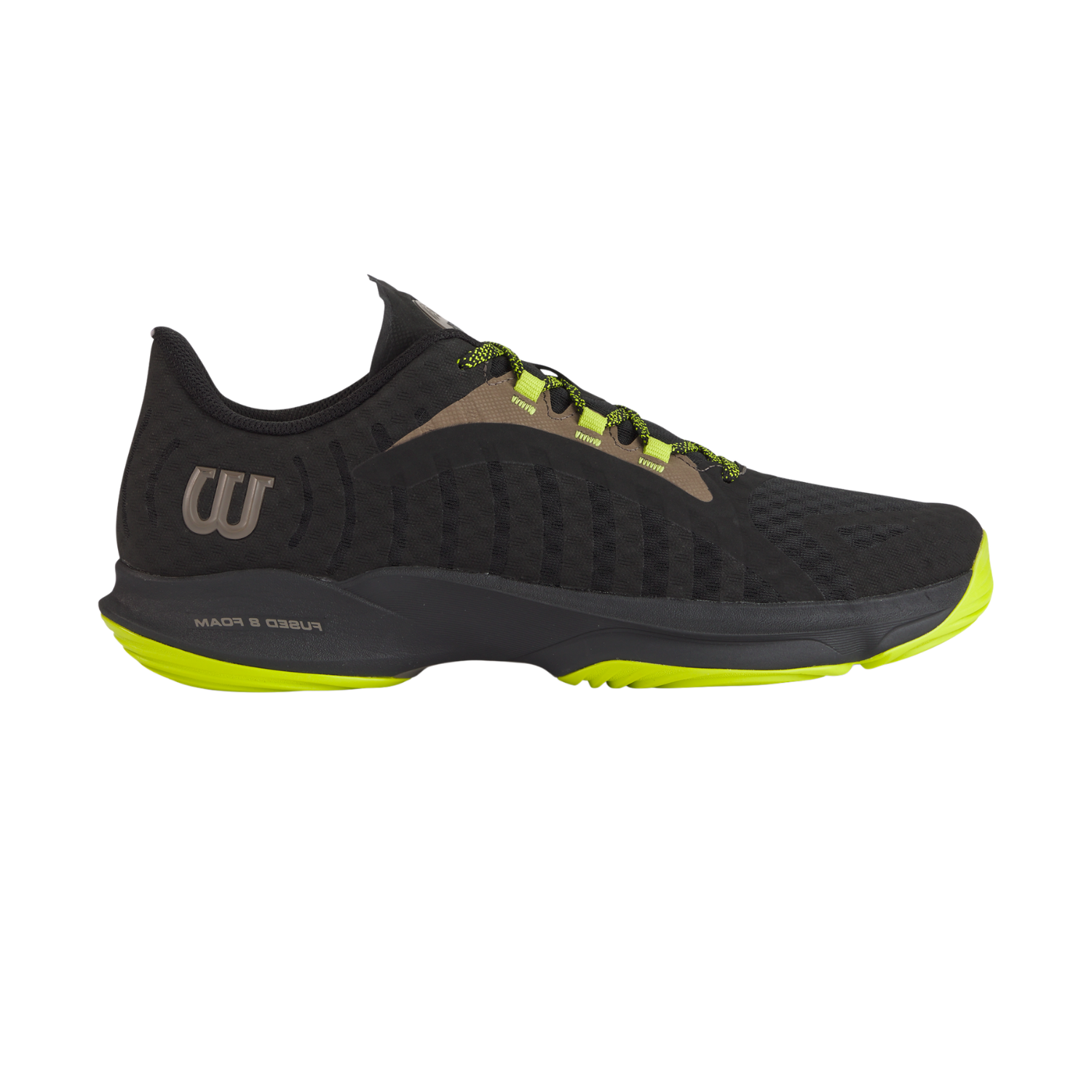 Wilson Hurakn Pro Padel Shoe Men - Black/Lime Black Lime Padel Shoes Wilson