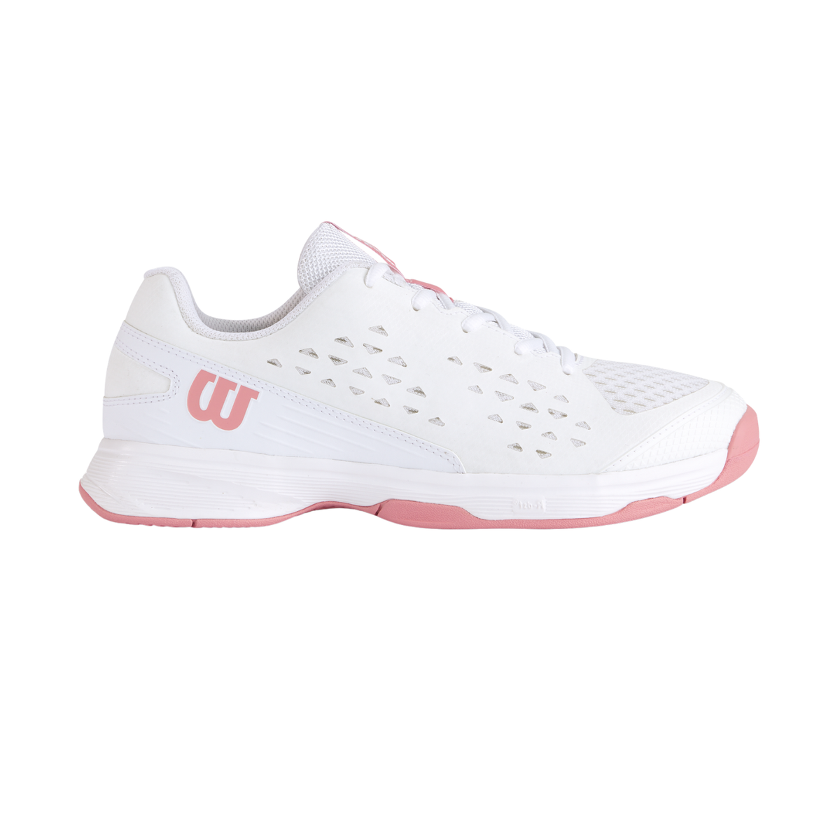 Wilson Rush Pro L Tennis Shoes Junior - White/Pink White Mauveglow Tennis Shoes Wilson