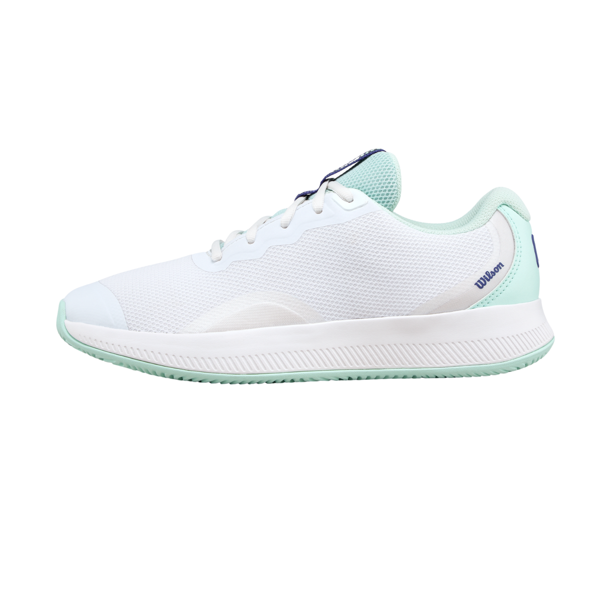 Wilson Intrigue Lite Tennis Shoe Women - White/Bay/Skip Blue Tennis Shoes Wilson