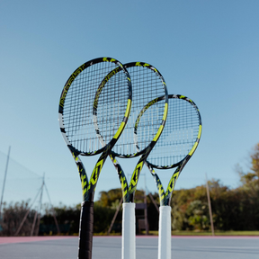 Babolat Pure Aero Tennis Racket - Grey/Yellow/White Tennis Rackets Babolat