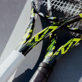 Babolat Pure Aero Tennis Racket - Grey/Yellow/White Tennis Rackets Babolat