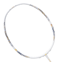 Hundred Z-Tronic 100 Badminton Racket - White/Gold White Gold 4U Badminton Rackets Hundred