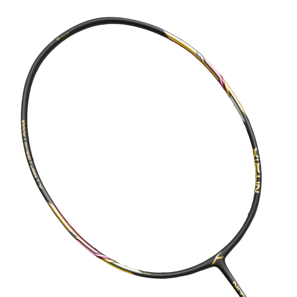 Hundred Nitrix Pro Srikanth Edition Badminton Racket - Black/Gold Black Gold 4U Badminton Rackets Hundred