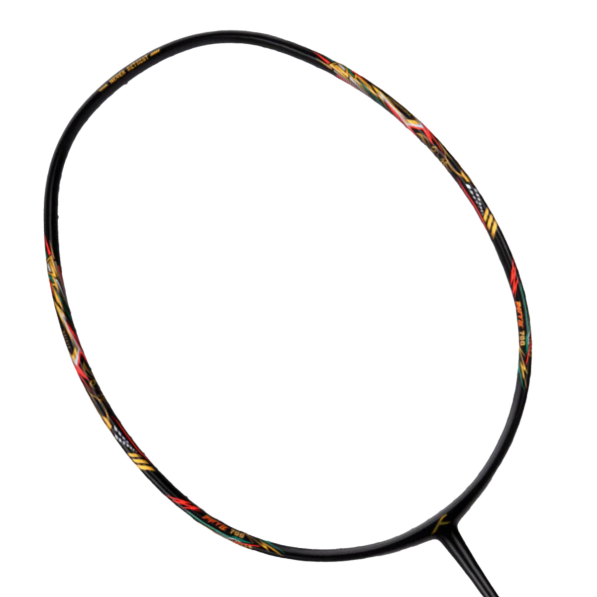 Hundred Battle 700 4U Badminton Racket - Charcoal/Gold/Orange Charcoal Gold Orange 4U6 Badminton Rackets Hundred