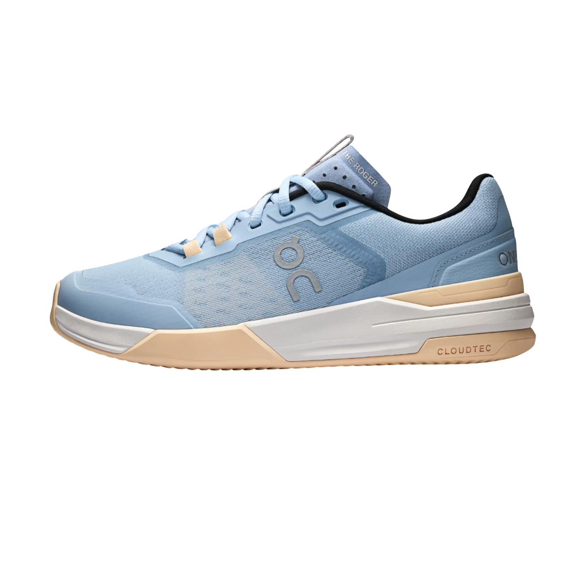 On The Roger Advantage Pro Clay Shoe Women - Chambray/Blonde Tennis Shoes On Running