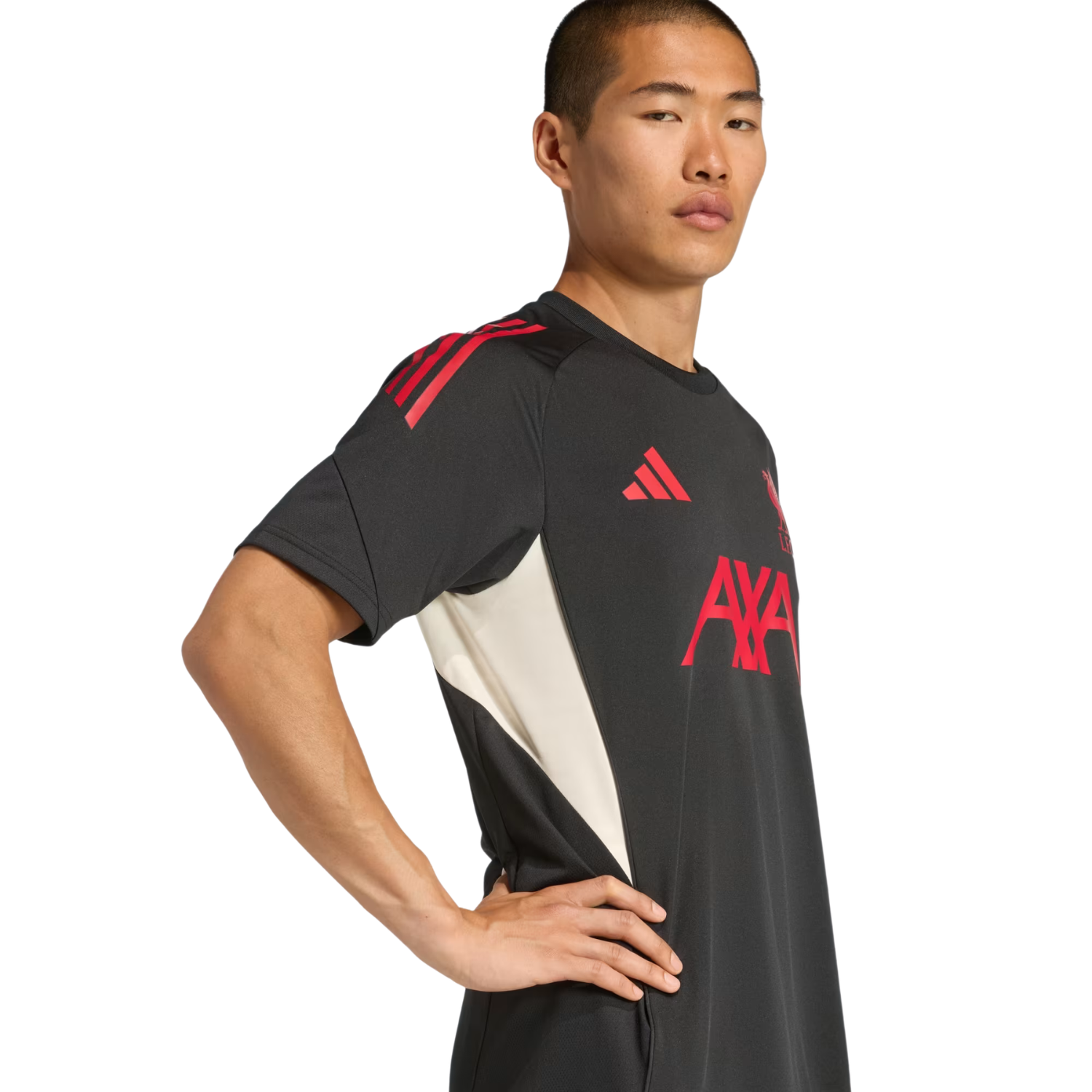 Adidas Liverpool F.C. 25/26 Training Jersey - Black Clothing Adidas