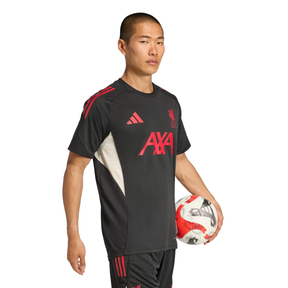 Adidas Liverpool F.C. 25/26 Training Jersey - Black Clothing Adidas