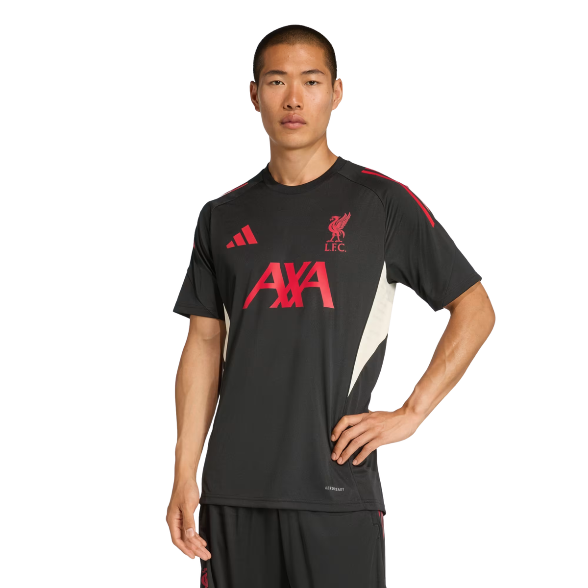 Adidas Liverpool F.C. 25/26 Training Jersey - Black Clothing Adidas