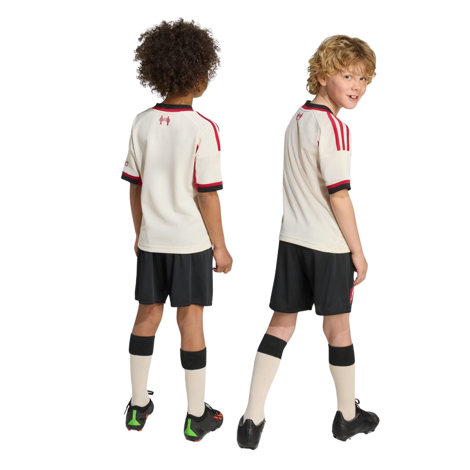 Adidas Liverpool F.C. 25/26 Away Mini Kit - White Clothing Adidas