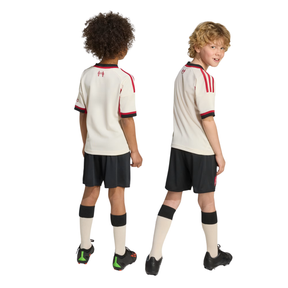 Adidas Liverpool F.C. 25/26 Away Mini Kit - White Clothing Adidas