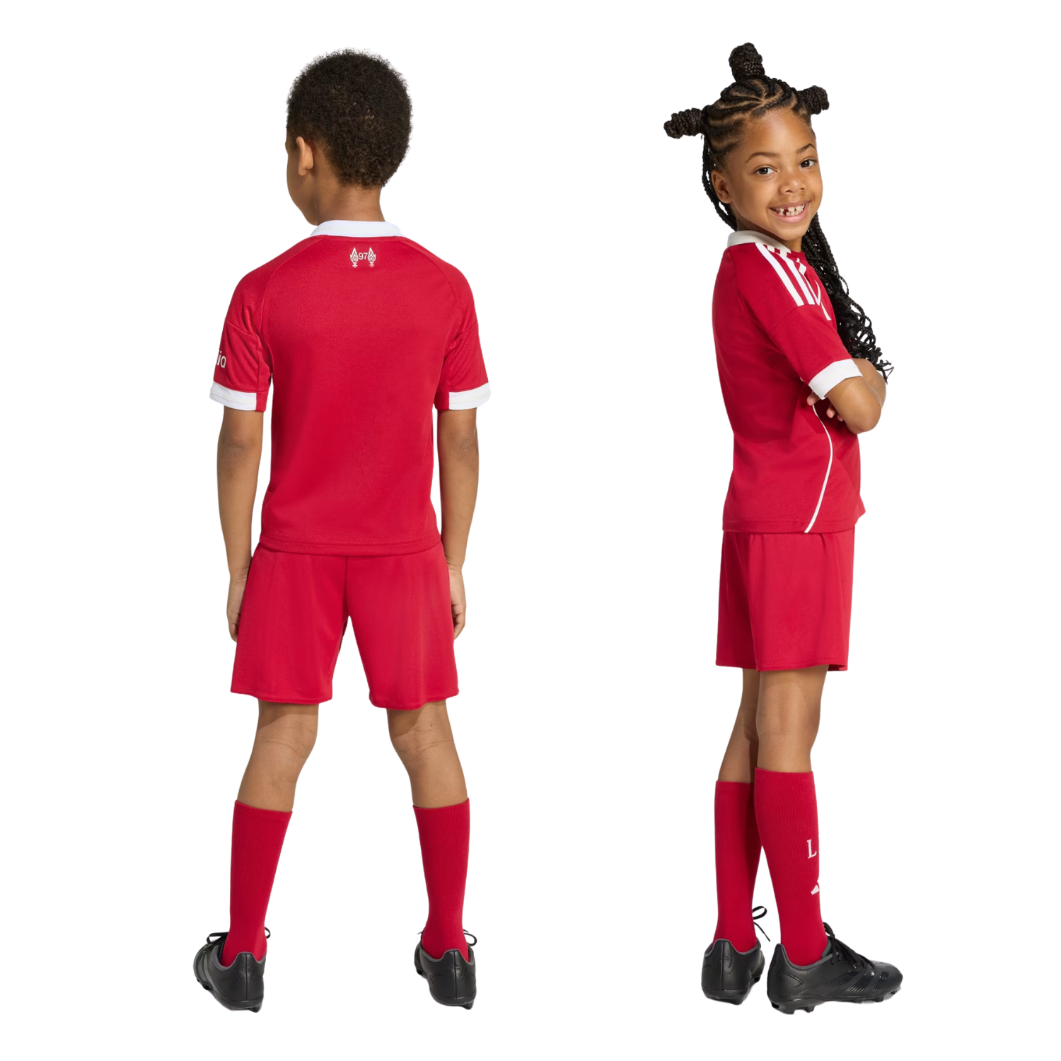 Adidas Liverpool F.C. 25/26 Home Mini Kit - Red Clothing Adidas