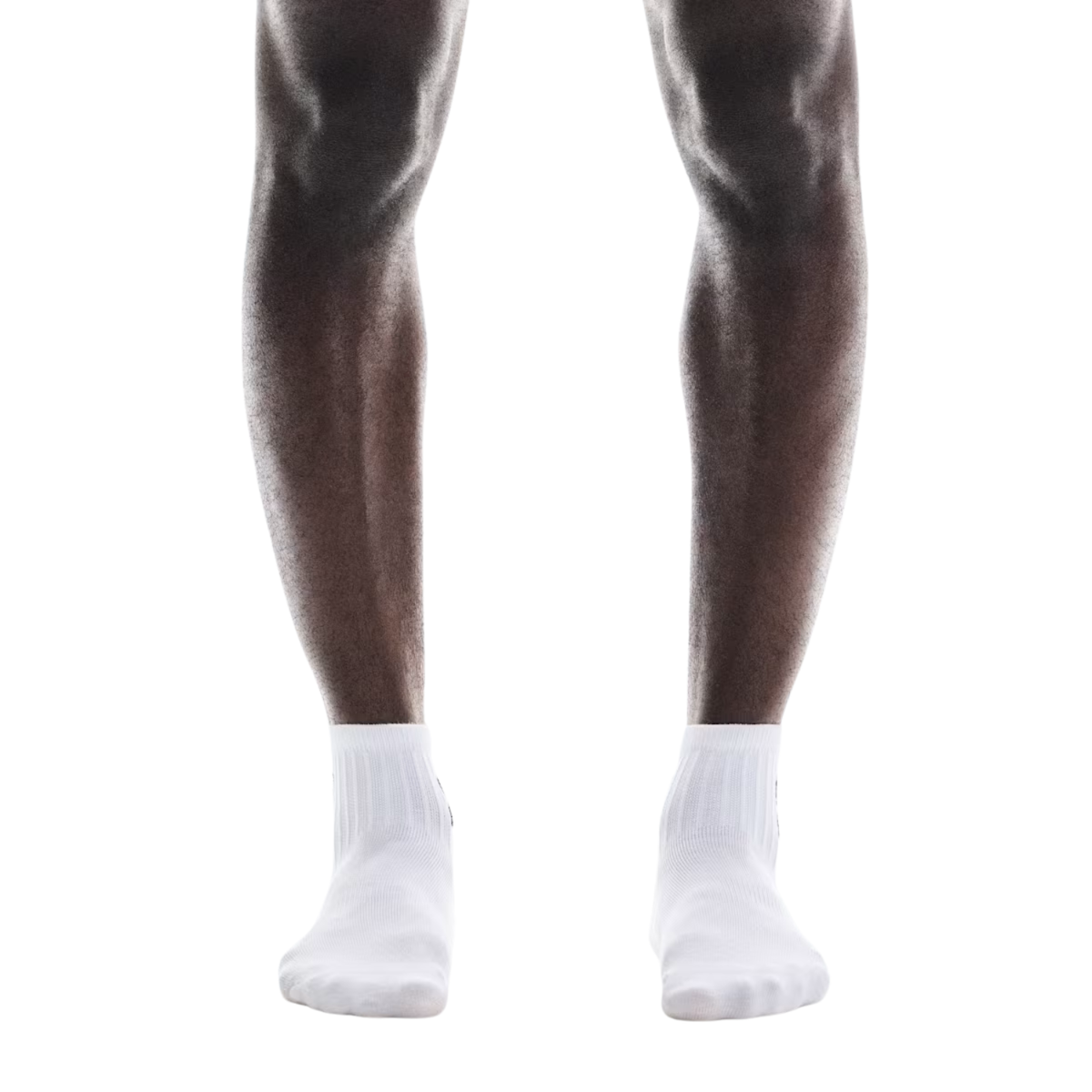 On Running Logo Mid Sock Unisex - White Clothing On Running