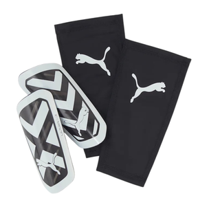 Puma Ultra Flex Sleeve Shin Guards Unisex - Ultra Blue/ White/ Pro Green 030871 PUMA BLACK PUMA WHITE Accessories Puma