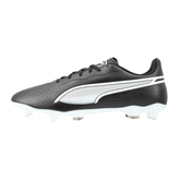 Puma King Match MxSG Football Boots Unisex, Puma Black/White, front view