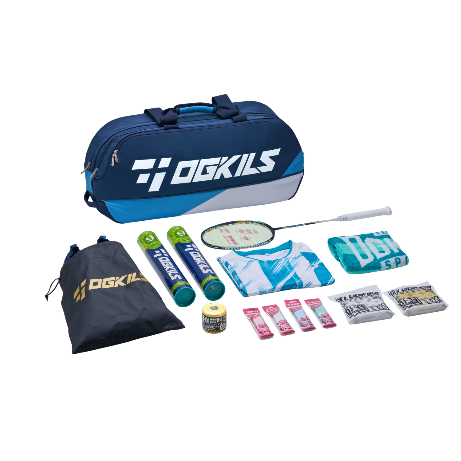 OGKILS Tournament Racket Bag - Blue by OGKils