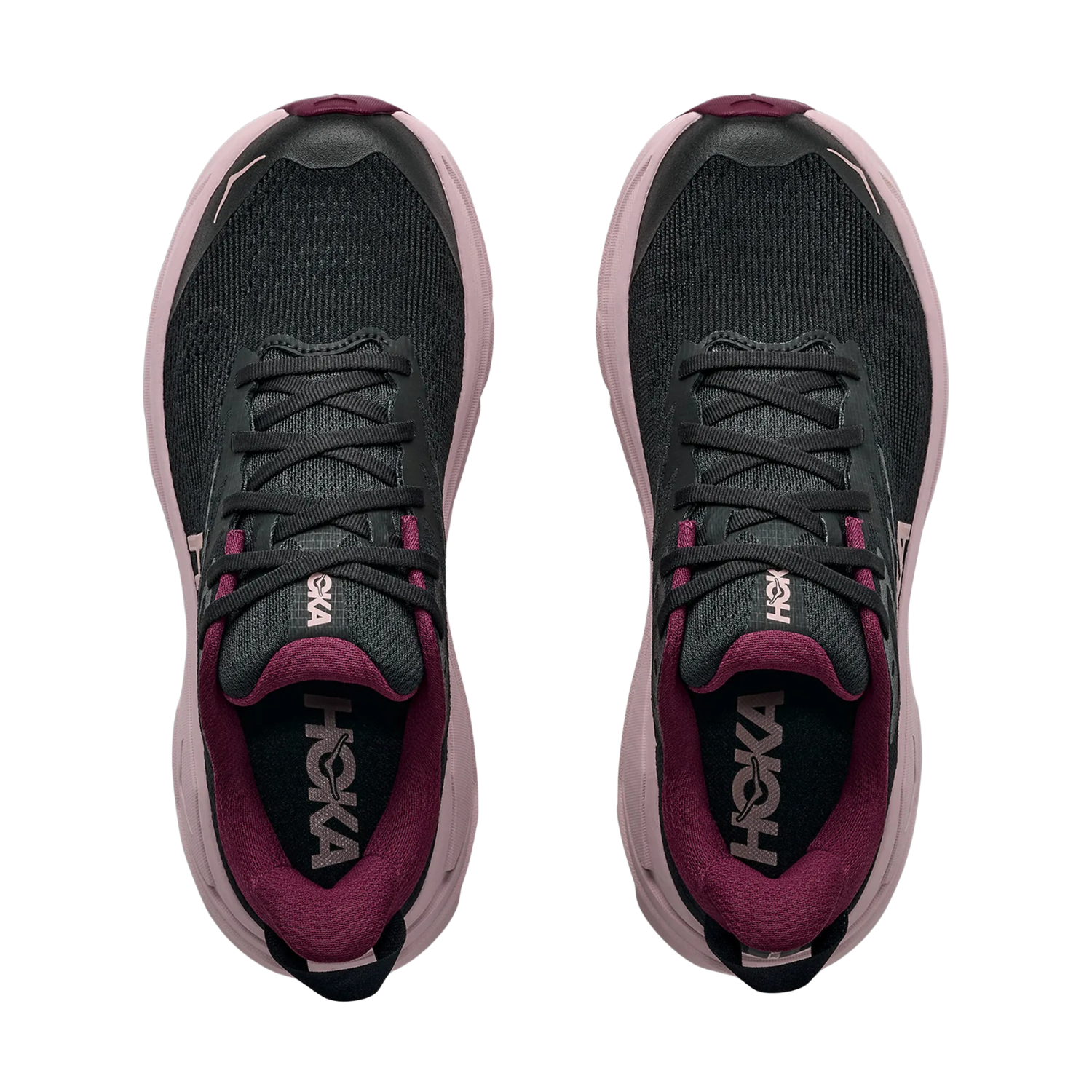 Hoka Challenger 8 Running Shoe Women, Black/Pink Opal, additional view